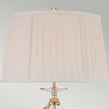 Elstead - Stolna lampa AEGEAN 1xE27/60W/230V zlatna