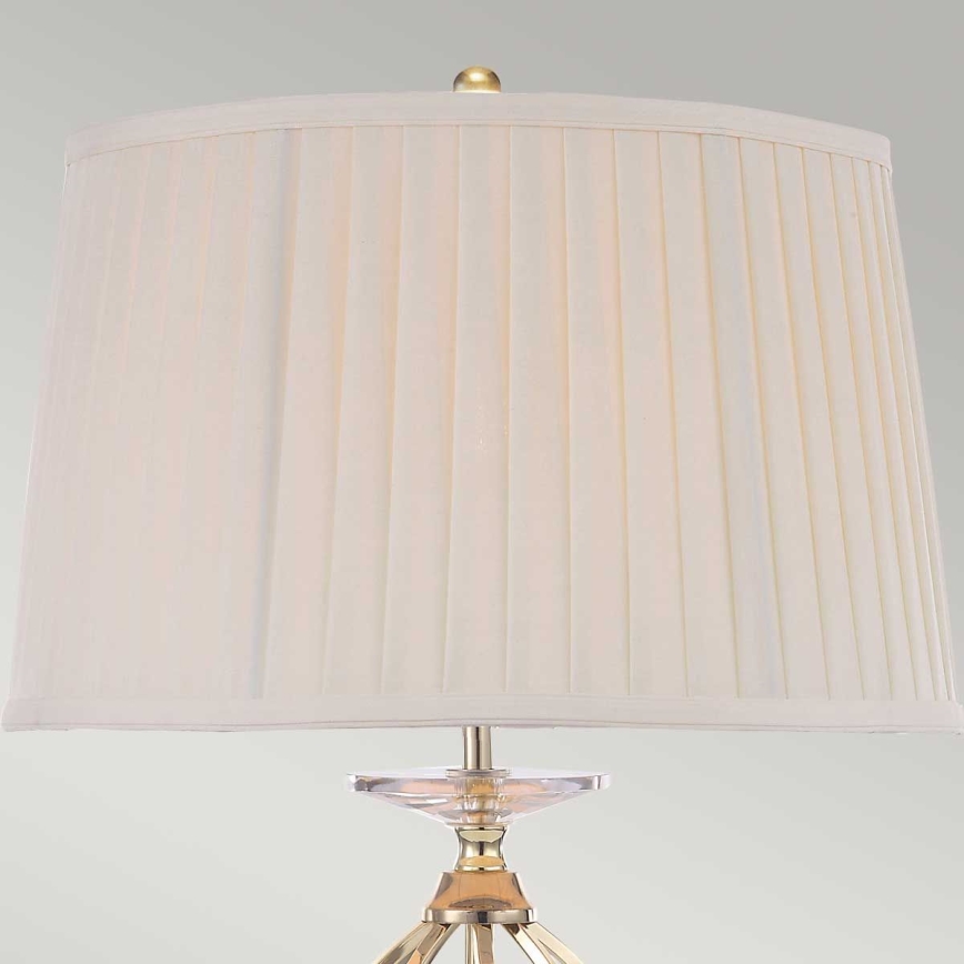 Elstead - Stolna lampa AEGEAN 1xE27/60W/230V zlatna