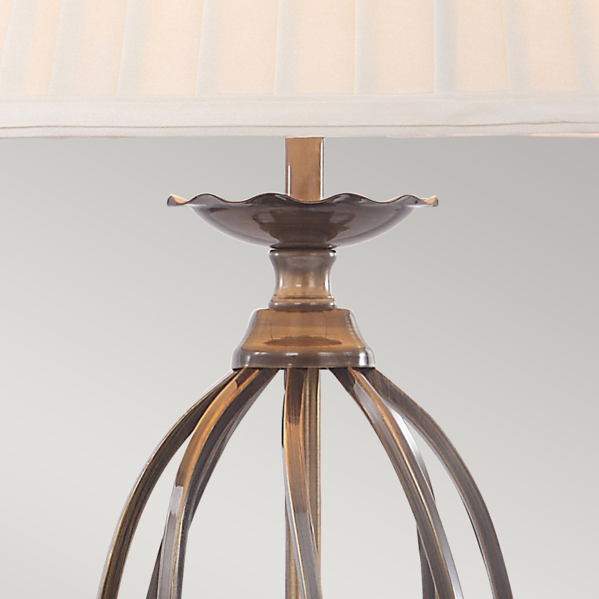 Elstead - Stolna lampa ARTISAN 1xE27/60W/230V brončana