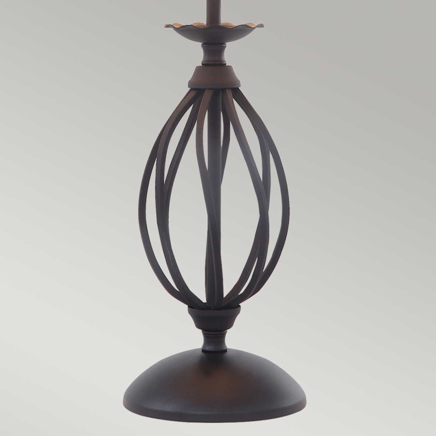 Elstead - Stolna lampa ARTISAN 1xE27/60W/230V crna