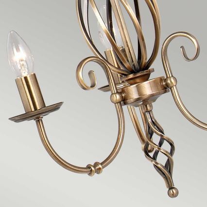 Elstead - Luster na lancu ARTISAN 3xE14/60W/230V