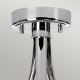 Elstead - LED Luster za kupaonicu FALMOUTH 1xG9/3W/230V IP44 crna/sjajni krom
