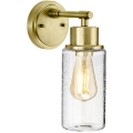 Elstead BATH-MORVAH1-BB - Zidna svjetiljka za kupaonicu MORVAH 1xE27/60W/230V IP44 zlatna