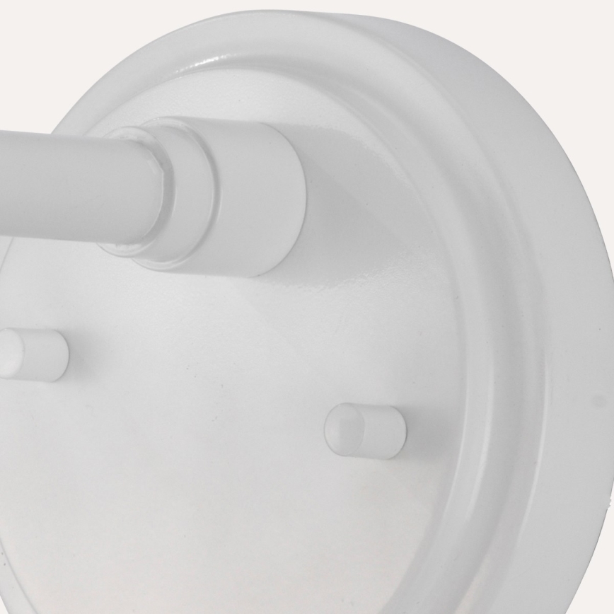 Elstead BATH-MORVAH1-W - Zidna svjetiljka za kupaonicu MORVAH 1xE27/60W/230V IP44 bijela