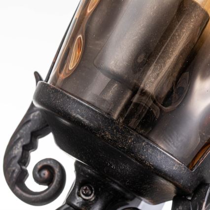 Elstead - Vanjsko zidno svjetlo BALTIMORE 1xE27/60W/230V IP44 brončano