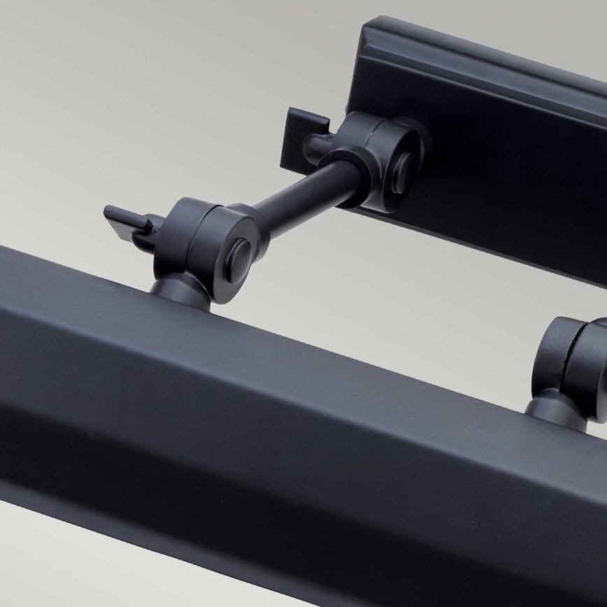 Elstead - Svjetiljka za slike CHAWTON 4xE14/40W/230V crna