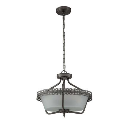 Elstead - Nadgradni luster CROWN 3xE27/60W/230V