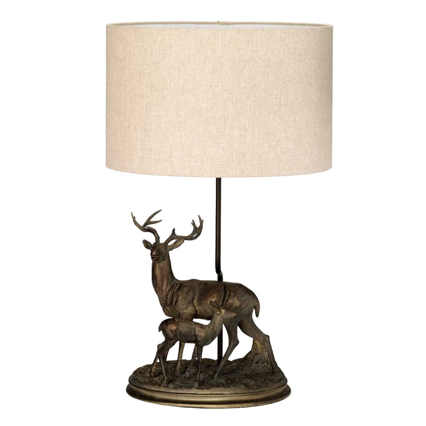 Elstead - Stolna lampa AMELIA 1xE27/40W/230V brončana