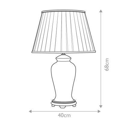 Elstead - Stolna lampa DATAI 1xE27/60W/230V