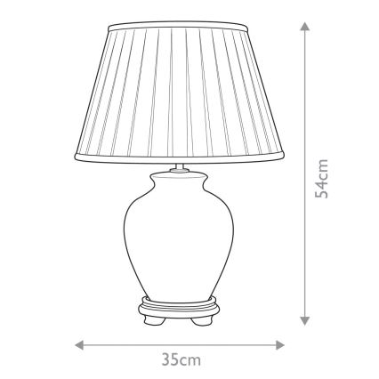 Elstead - Stolna lampa LINYI 1xE27/60W/230V