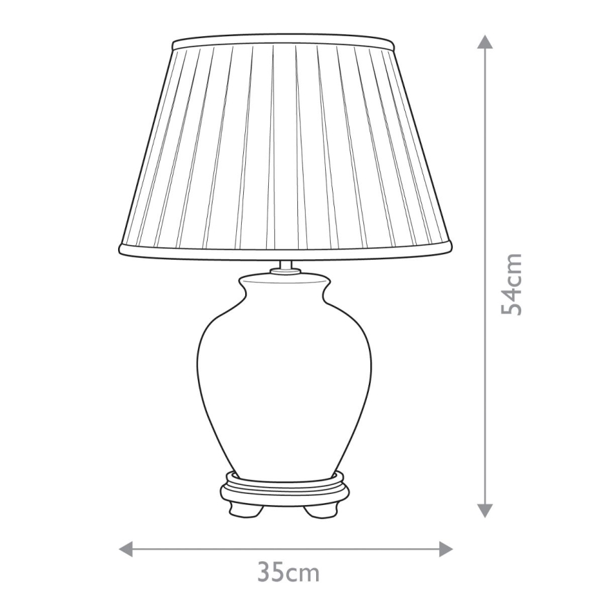Elstead - Stolna lampa LINYI 1xE27/60W/230V