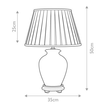 Elstead - Stolna lampa SOLING 1xE27/60W/230V