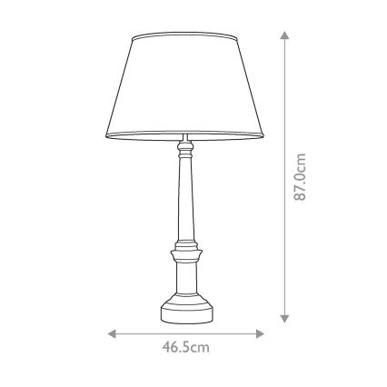 Elstead - Stolna lampa STRASBOURG 1xE27/60W/230V