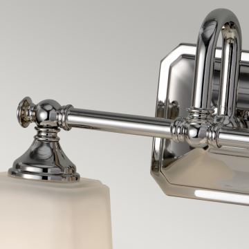 Elstead FE-CONCORD2-BATH - LED Zidna svjetiljka za kupaonicu CONCORD 2xG9/3W/230V IP44