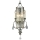 Elstead FE-GIANNA3W - Kristalna zidna svjetiljka GIANNA 3xE14/60W/230V