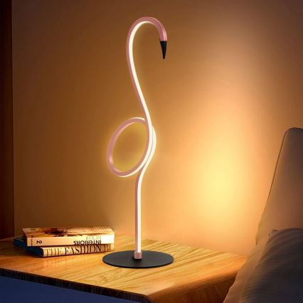 Elstead - LED stolna svjetiljka FLAMINGO LED/6W/230V 3000K ružičasta