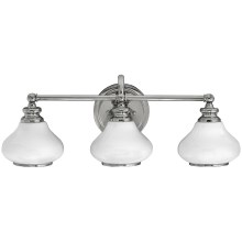 Elstead HK-AINSLEY3-BATH - LED Zidna svjetiljka za kupaonicu AINSLEY 3xG9/3W/230V IP44
