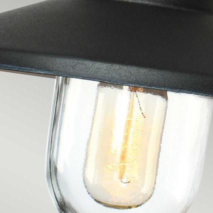 Elstead - Vanjska svjetiljka KLAMPENBORG 1xE27/60W/230V IP44 crna