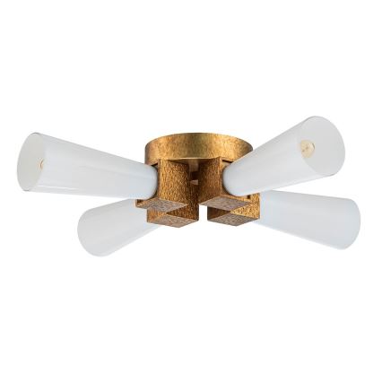 Elstead - Luster na šipci KRISTY 4xE27/40W/230V u bakarnoj boji