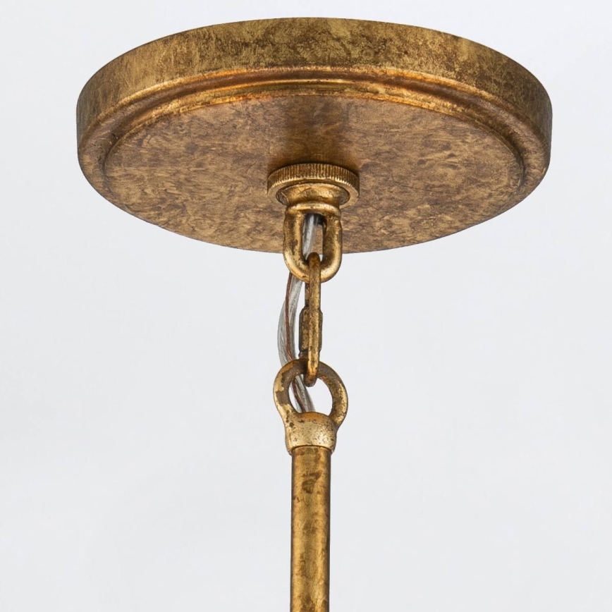 Elstead - Luster na šipci KRISTY 3xE27/40W/230V bakreni