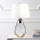 Elstead - LED Stolna lampa LENA 1xE27/60W/230V + 1xGU10/7W 60,5 cm bijela