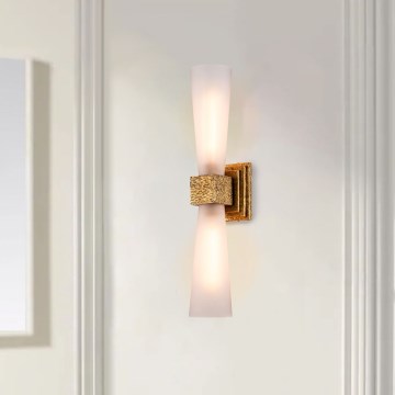 Elstead - LED zidno svjetlo za kupaonicu KRISTY 2xG9/4W/230V IP44 bakreno