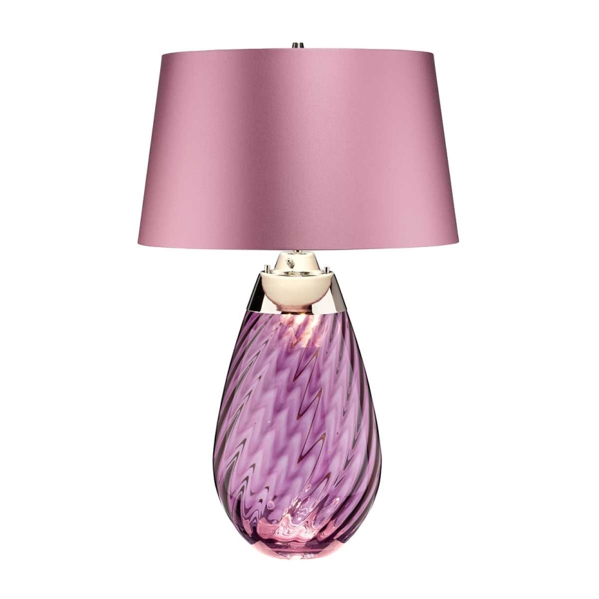 Elstead - LED Stolna lampa LENA 1xE27/40W/230V + 1xGU10/7W 74 cm ružičasta