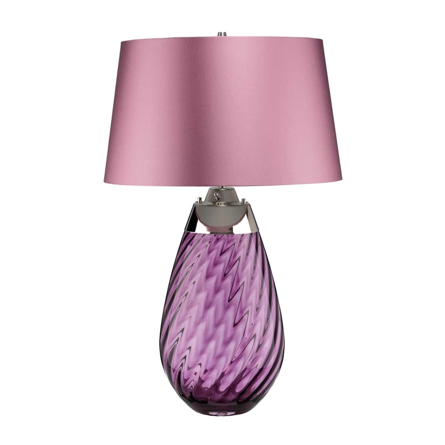 Elstead - LED Stolna lampa LENA 1xE27/40W/230V + 1xGU10/7W 74 cm ružičasta