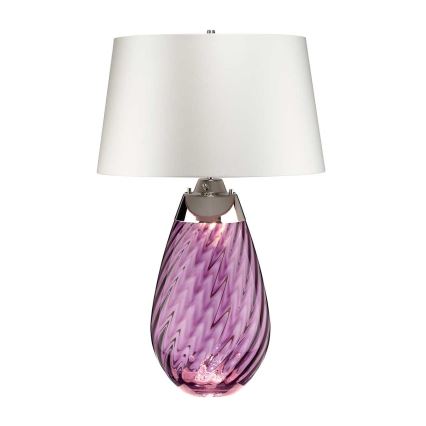 Elstead - LED Stolna lampa LENA 1xE27/40W/230V + 1xGU10/7W 74 cm ružičasta/bijela