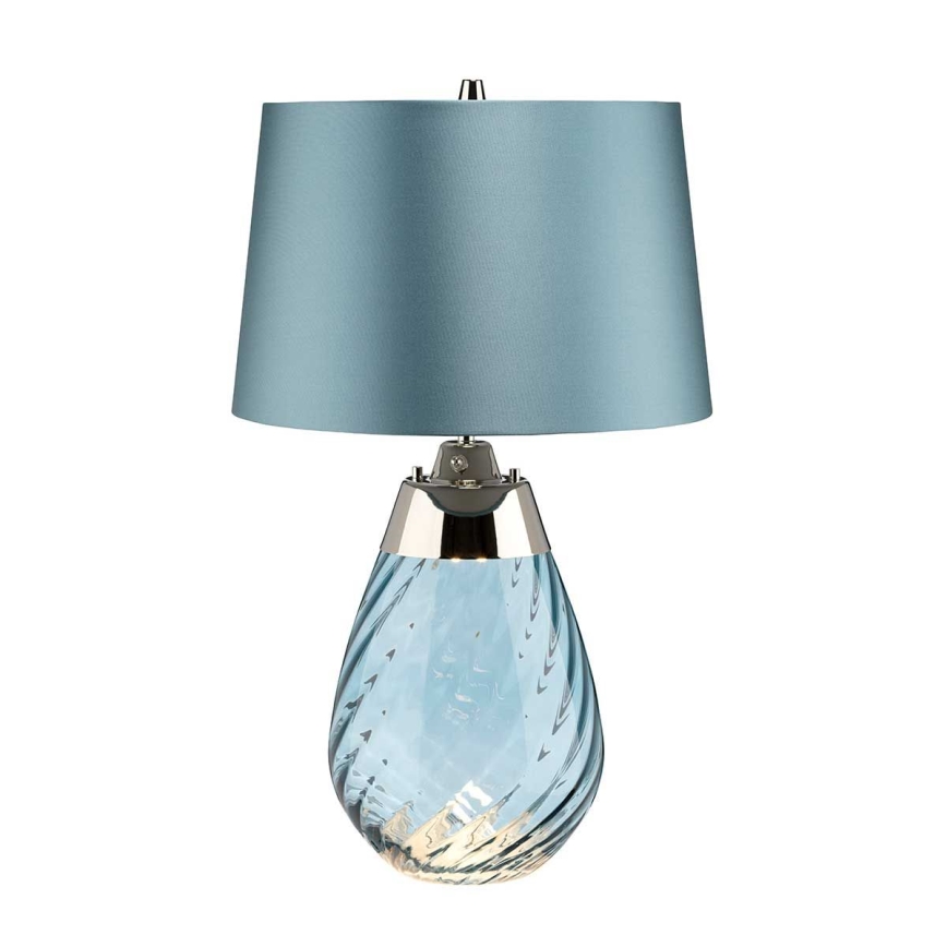 Elstead - LED Stolna lampa LENA 1xE27/60W/230V + 1xGU10/7W 60,5 cm plava