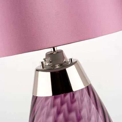 Elstead - LED Stolna lampa LENA 1xE27/60W/230V + 1xGU10/7W 60,5 cm ružičasta