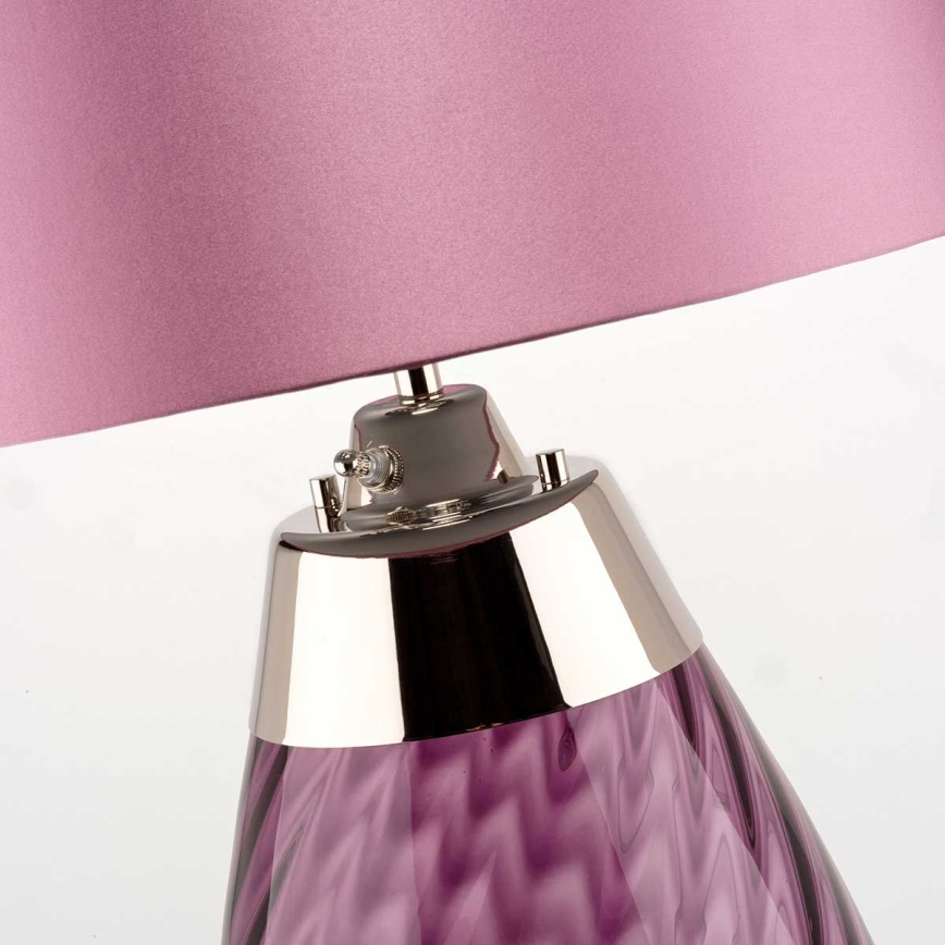 Elstead - LED Stolna lampa LENA 1xE27/60W/230V + 1xGU10/7W 60,5 cm ružičasta