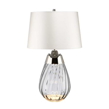 Elstead - LED Stolna lampa LENA 1xE27/60W/230V + 1xGU10/7W 60,5 cm bijela