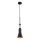 Elstead - Luster na sajli ETOILE 1xE27/60W/230V pr. 13,3 cm crna