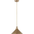 Elstead - Luster na sajli PROVENCE 1xE27/60W/230V zlatna