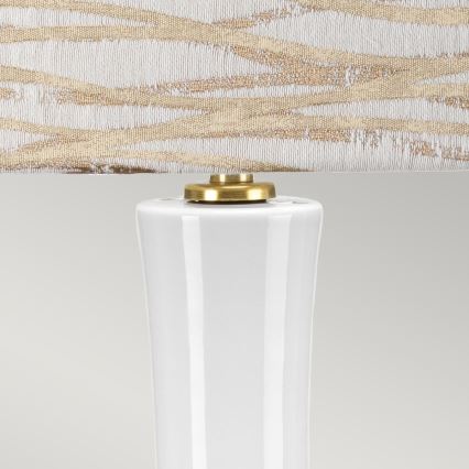 Elstead - Stolna lampa MILO 1xE27/60W/230V bež