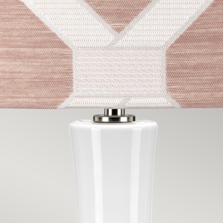 Elstead - Stolna lampa MILO 1xE27/60W/230V ružičasta