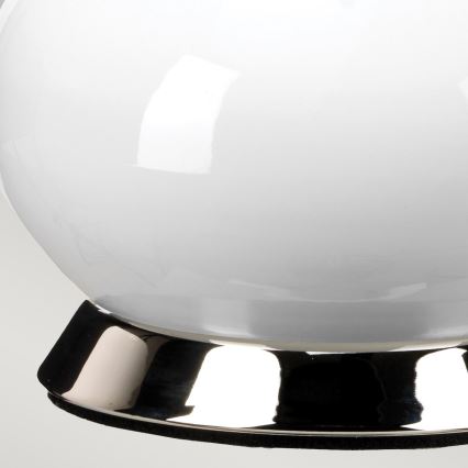 Elstead - Stolna lampa MILO 1xE27/60W/230V siva/zlatna