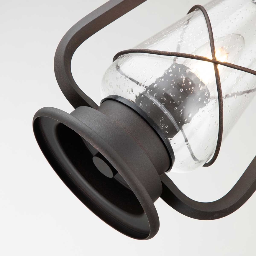 Elstead - Vanjski luster na lancu MINERS 1xE27/60W/230V IP44 brončana