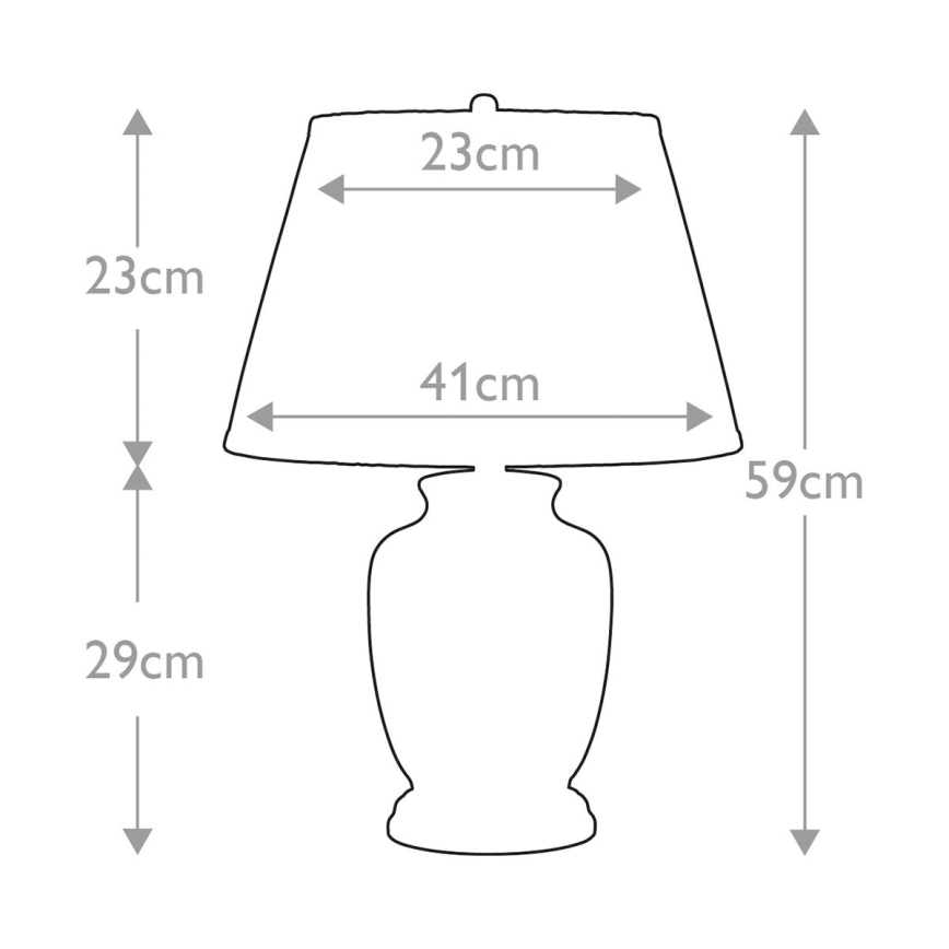 Elstead - Stolna lampa MORRIS 1xE27/60W/230V
