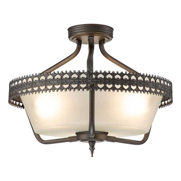 Elstead - Nadgradni luster CROWN 3xE27/60W/230V
