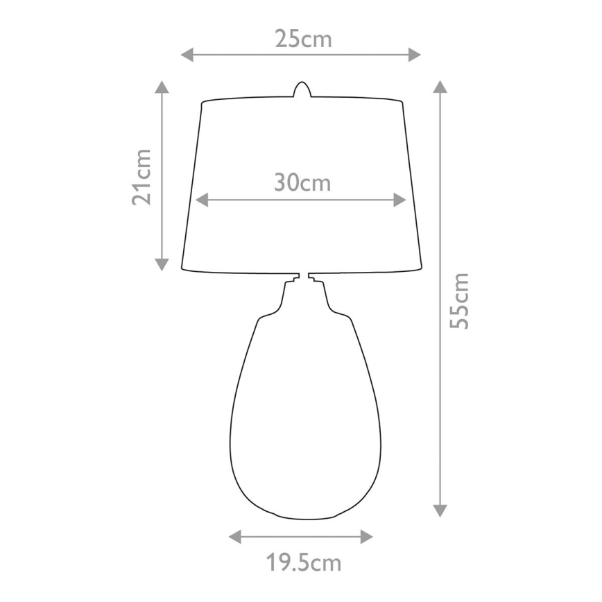Elstead - Stolna lampa NEWHAM 1xE27/60W/230V