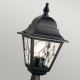 Elstead NR3-BLK - Vanjska lampa NORFOLK 1xE27/100W/230V IP43