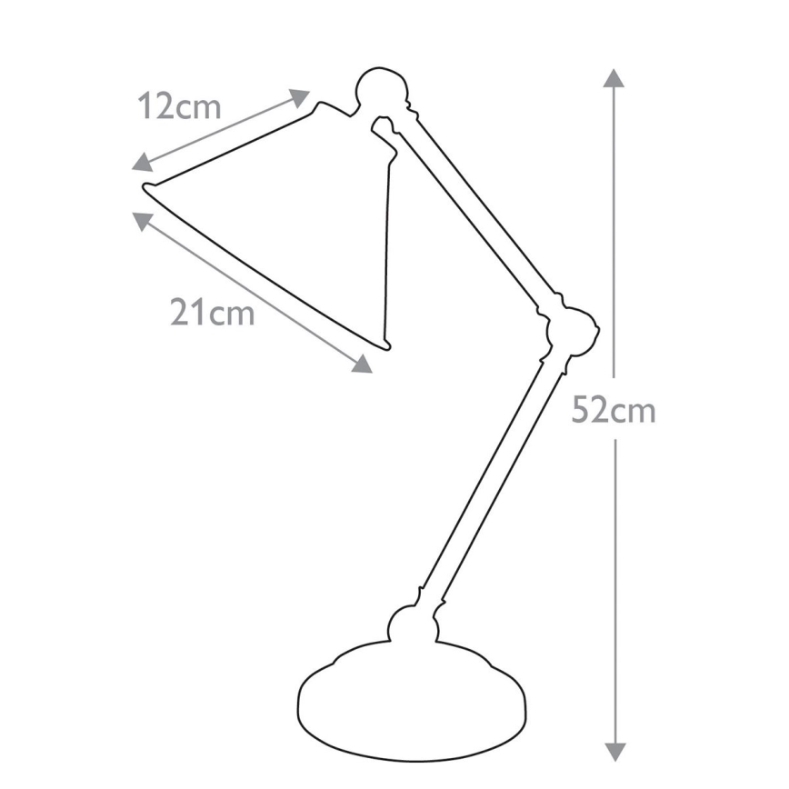 Elstead - Stolna lampa PROVENCE ELEMENT 1xE27/60W/230V siva