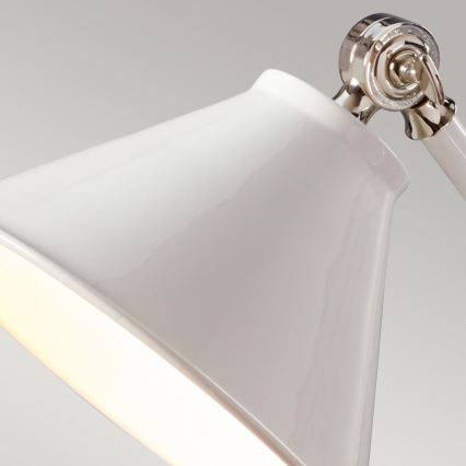 Elstead - Stolna lampa PROVENCE ELEMENT 1xE27/60W/230V bijela