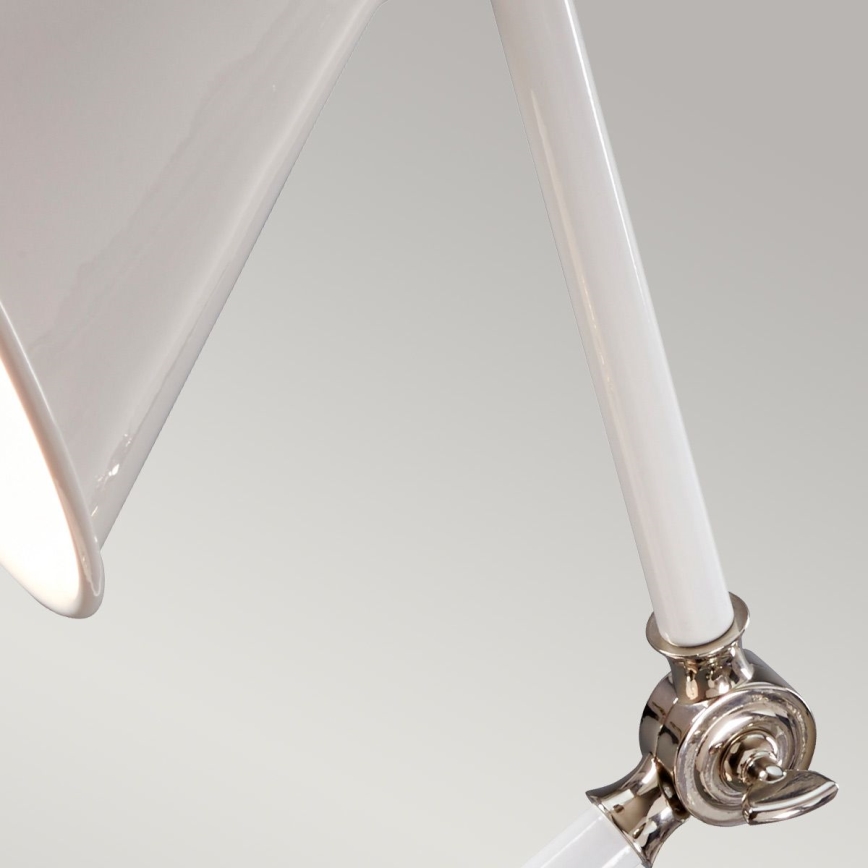 Elstead - Stolna lampa PROVENCE ELEMENT 1xE27/60W/230V bijela