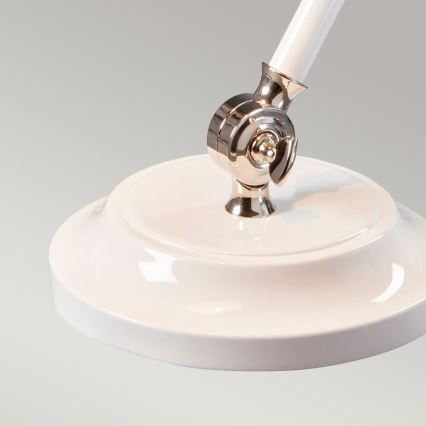 Elstead - Stolna lampa PROVENCE ELEMENT 1xE27/60W/230V bijela