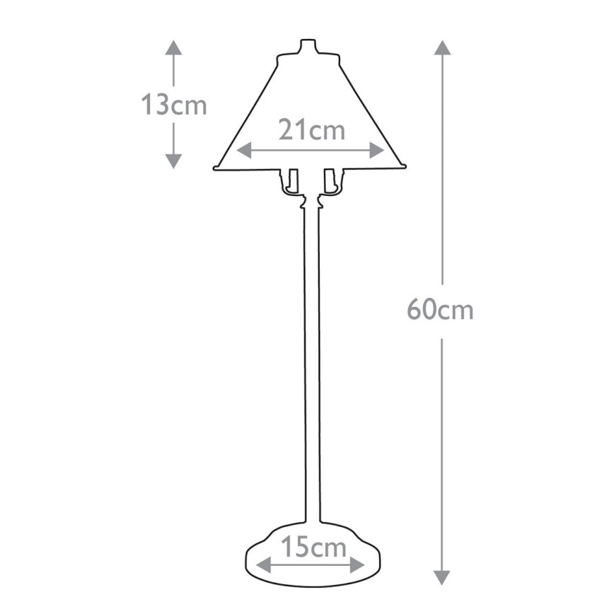 Elstead PV-SL-AB - LED Stolna lampa PROVENCE 1xE14/4W/230V