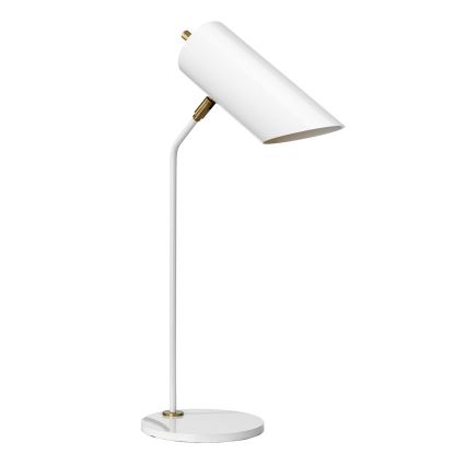 Elstead QUINTO-TL-WAB - Stolna lampa QUINTO 1xE27/8W/230V bijela