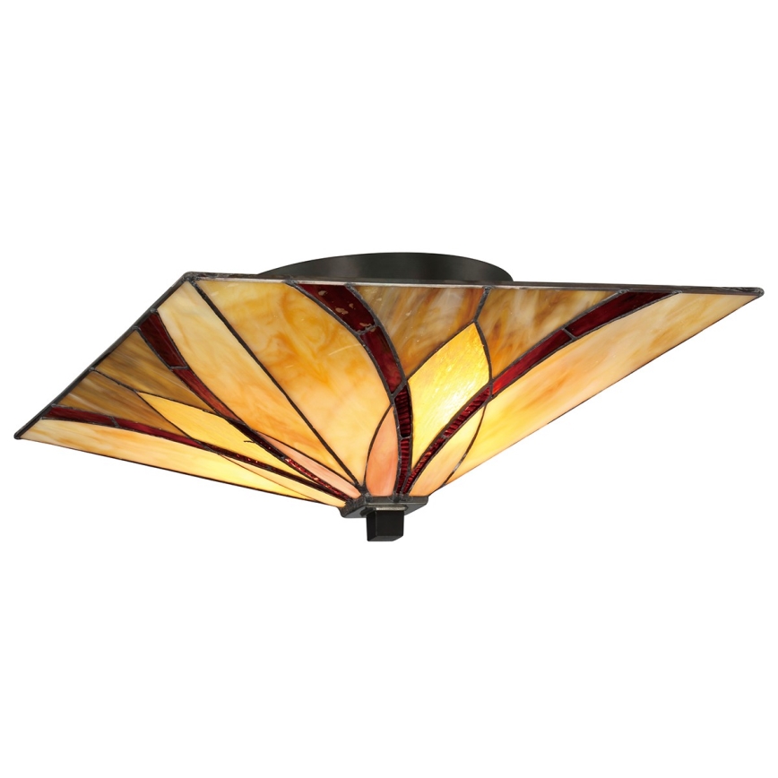 Elstead - Stropna svjetiljka Tiffany ASHEVILLE 2xE27/60W/230V
